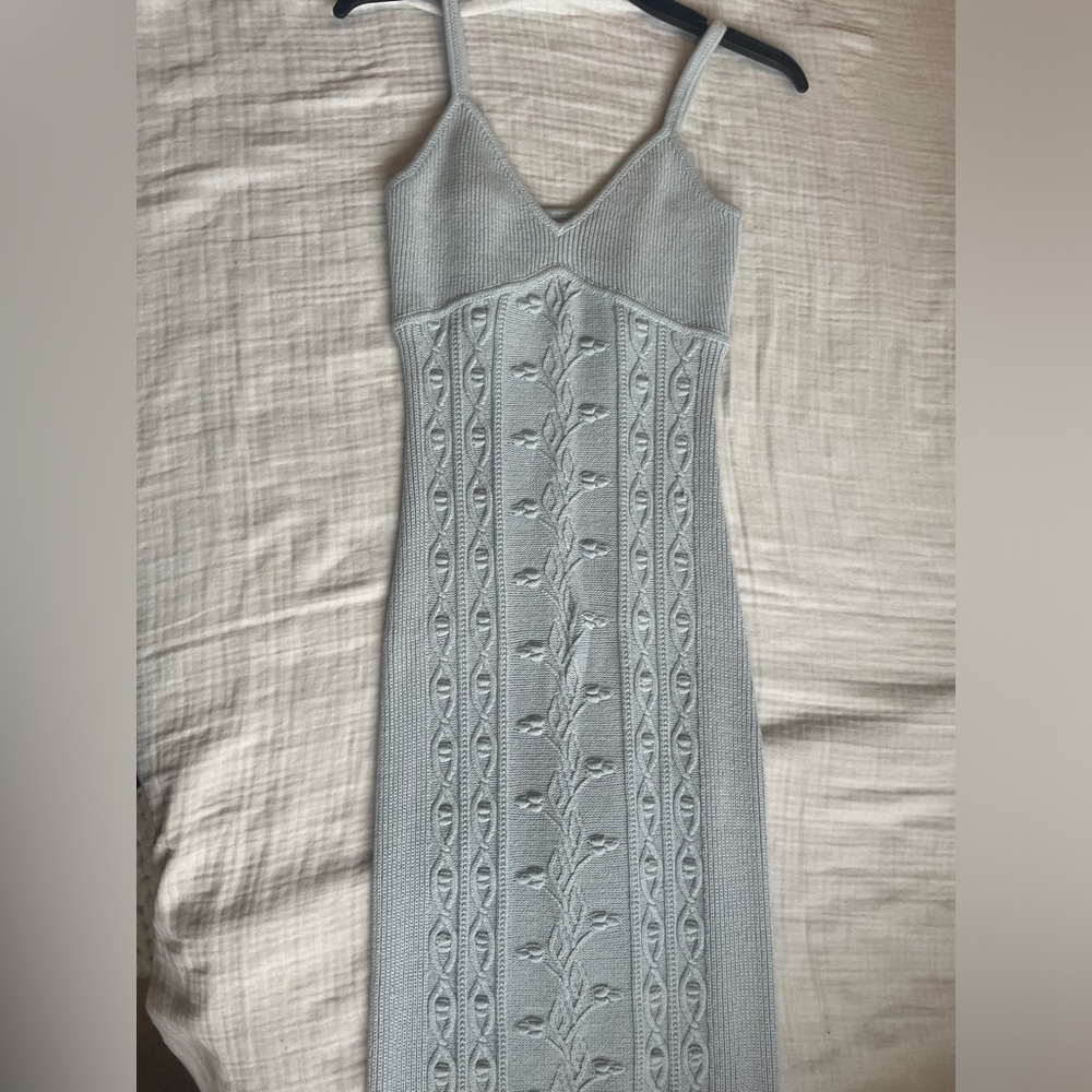 Reformation sweater dress